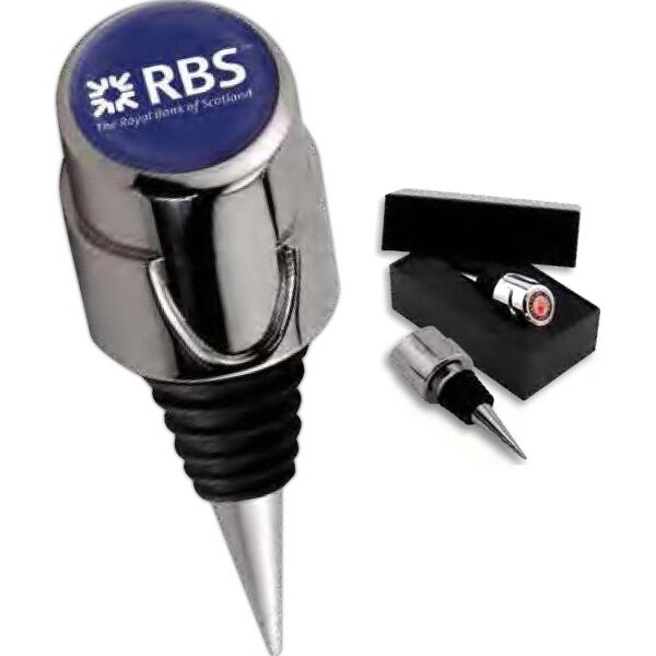 Main Product Image for Full Color Imprinted Die Cast Wine Bottle Stopper