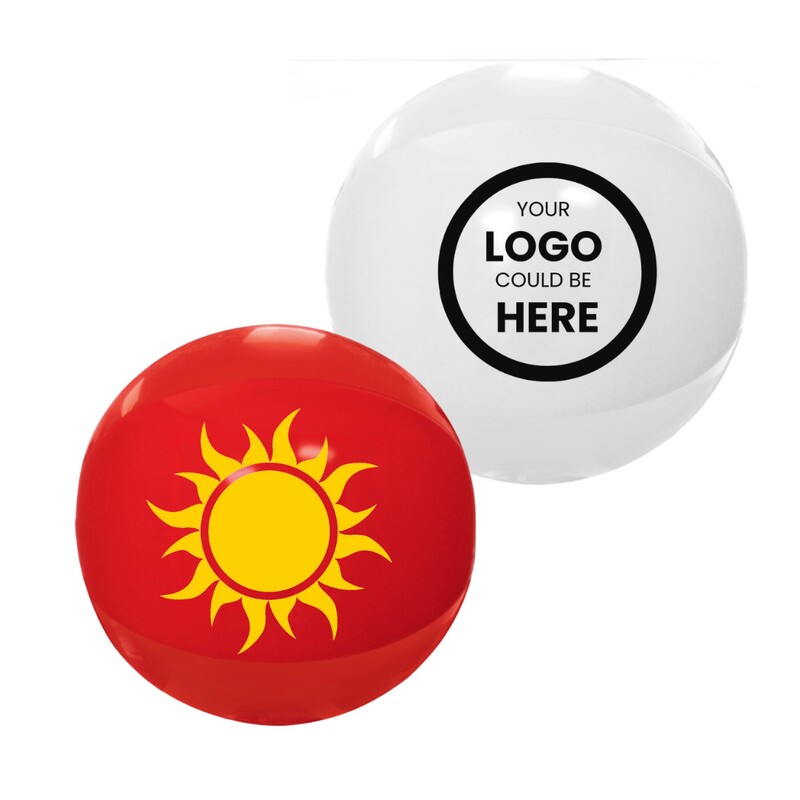Main Product Image for Imprinted 12" Solid-Color Beach Ball Outlet Colors