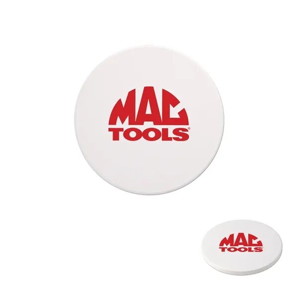 Main Product Image for Branded Round Stone Coaster