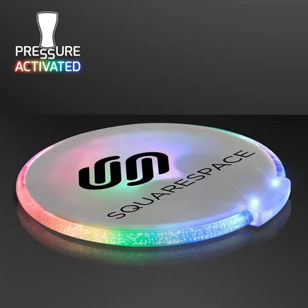 Main Product Image for Imprinted Color Change LED Round Drink Coasters