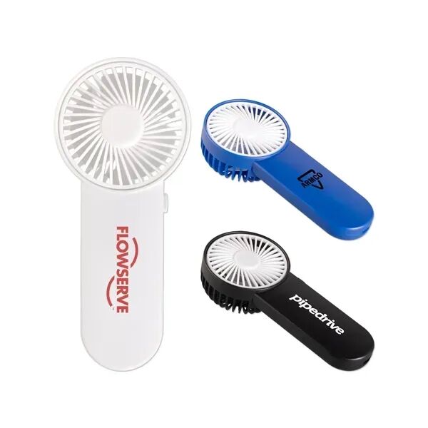 Main Product Image for Custom Printed Portable Hand Held Fan