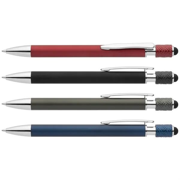 Main Product Image for Laser Engraved Wave Aluminum Spinner Stylus Pen