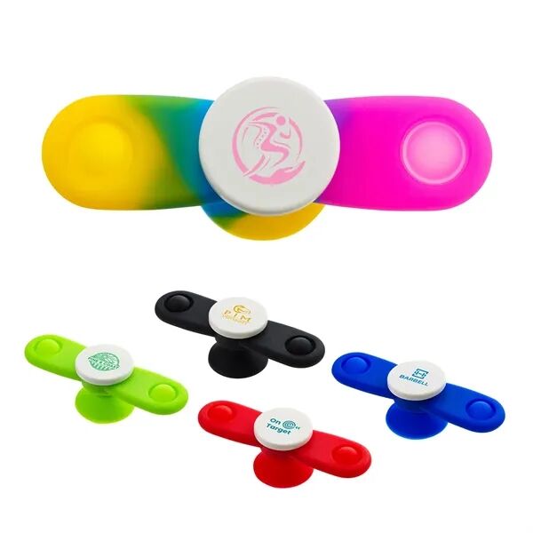 Main Product Image for Branded Push Pop Propeller With Suction Cup