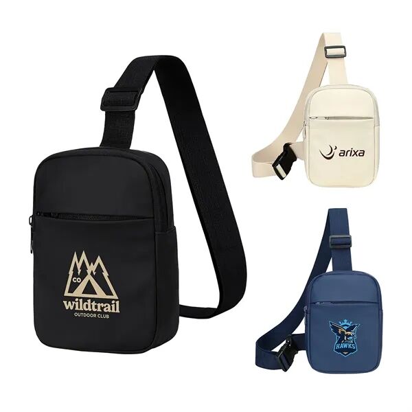 Main Product Image for Custom Printed Posse Leatherette Crossbody Bag