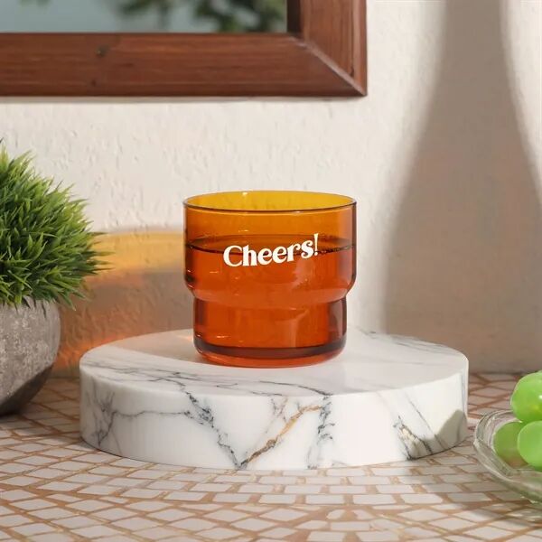 Main Product Image for Custom Logo Pecos 10 Oz Stacking Glass