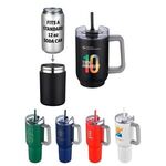 Buy Custom Printed Novo Combo Travel Mug and Can Cooler 20 oz