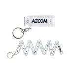 Buy Custom Printed Folding Ruler with Keychain 18" 