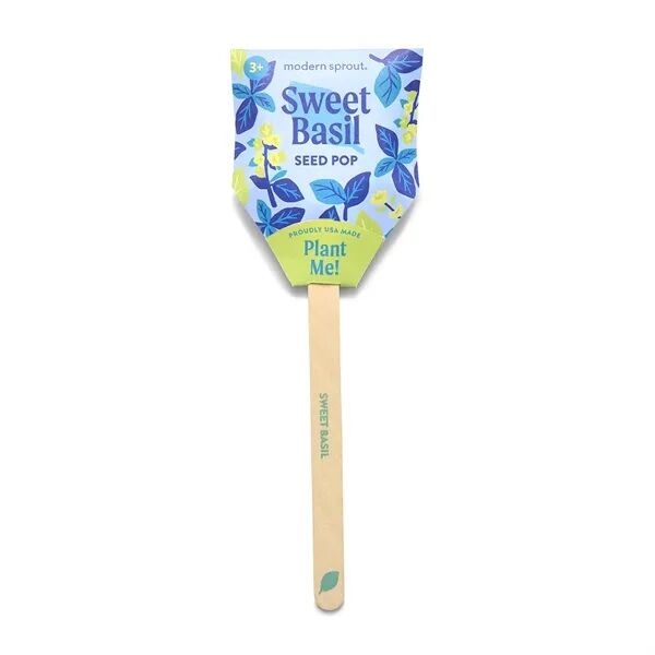 Main Product Image for Custom Printed Modern Sprout Garden Seed Pop