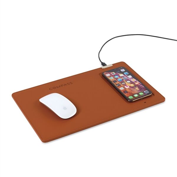 Main Product Image for Custom Printed Easton Wireless Charging Mouse Pad