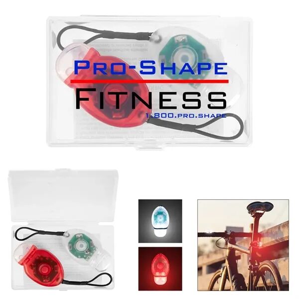 Main Product Image for Custom Printed Bike Light Set With Case