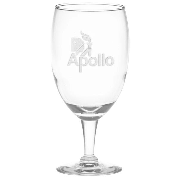 Main Product Image for Deep Etched Ice Tea Glass 16 Oz