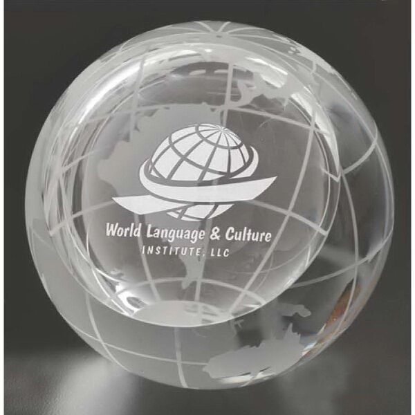 Main Product Image for Laser Etched Large Magellan Paperweight