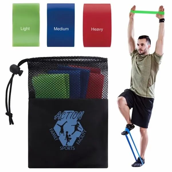 Main Product Image for Custom Printed Good Value(TM) Exercise Resistance Bands Set