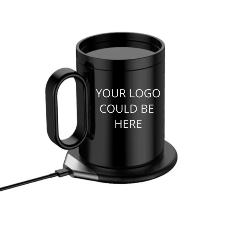 Main Product Image for Laser Engraved 2-in-1 Drink Warmer and Wireless Charger with Mug