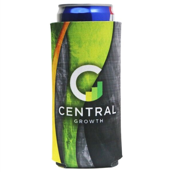 Main Product Image for Custom Printed BEST Slim Full Color Can Cooler 12 Oz