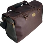 Design this item in Green Canvas-brown Leather