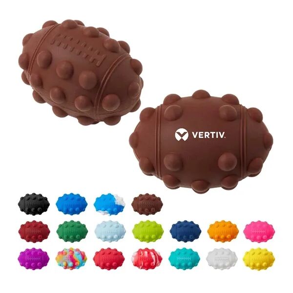 Main Product Image for Custom Printed Football Push Pop Ball