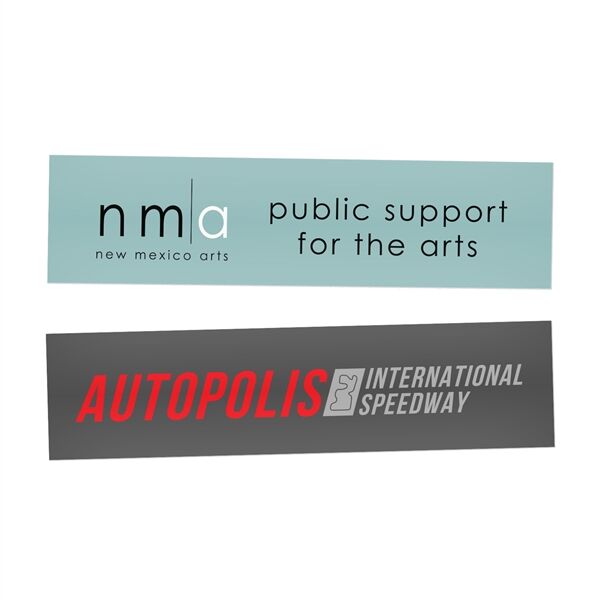 Main Product Image for Full Color Bumper Sticker 3.75" W x 15" H 