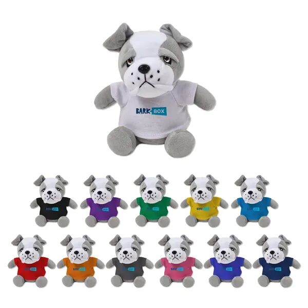 Main Product Image for Custom Logo Brooklyn Bulldog 6" Plush