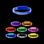 Buy Laser Engraved Bolt LED Wristband