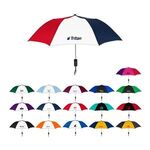 Buy Custom Logo Elite Compact Folding Umbrella- 2 Color Panels