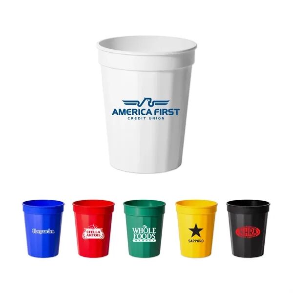 Main Product Image for Branded Ribbed Stadium Cup