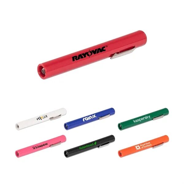 Main Product Image for Custom Printed Disposable Penlight with Halogen Bulb