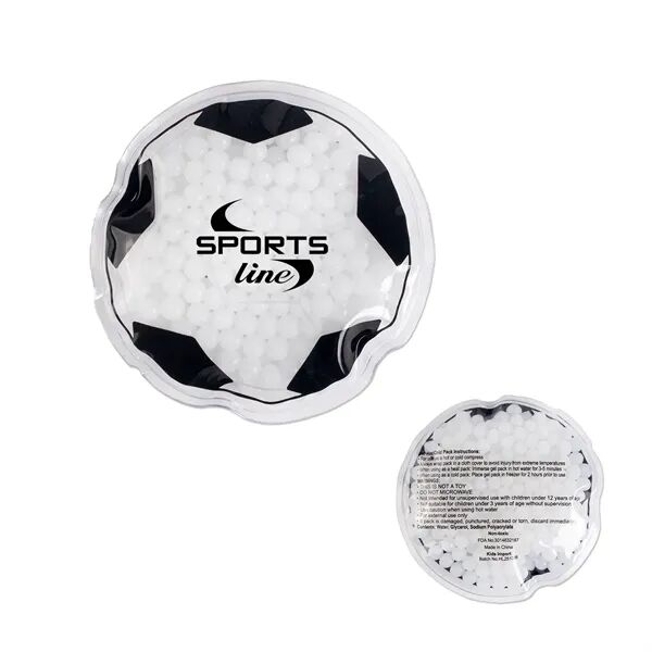 Main Product Image for Custom Logo Soccer Ball Hot/Cold Pack
