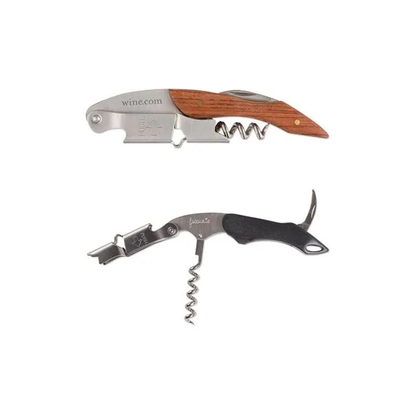 Main Product Image for Custom Logo Super Duty Waiter's Corkscrew Wine Bottle Opener