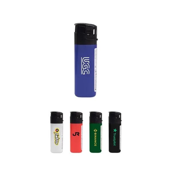 Main Product Image for Custom Logo Piezo Electronic Lighter