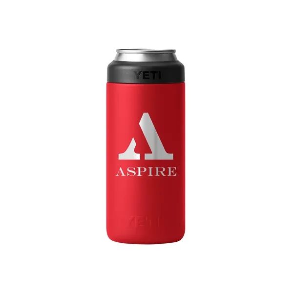 Main Product Image for Branded Yeti Rambler Colster Slim Can Cooler 12 oz.