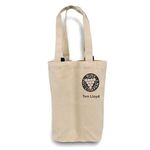 Buy Branded Organic Double Bottle Wine Tote