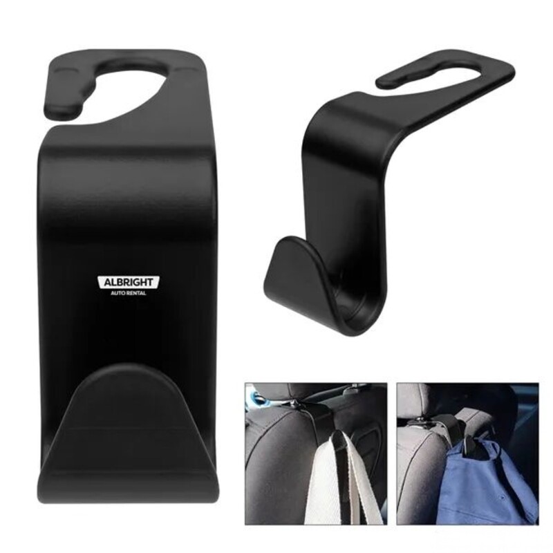 Main Product Image for Custom Printed rABS Auto Headrest Multi-Purpose Hook