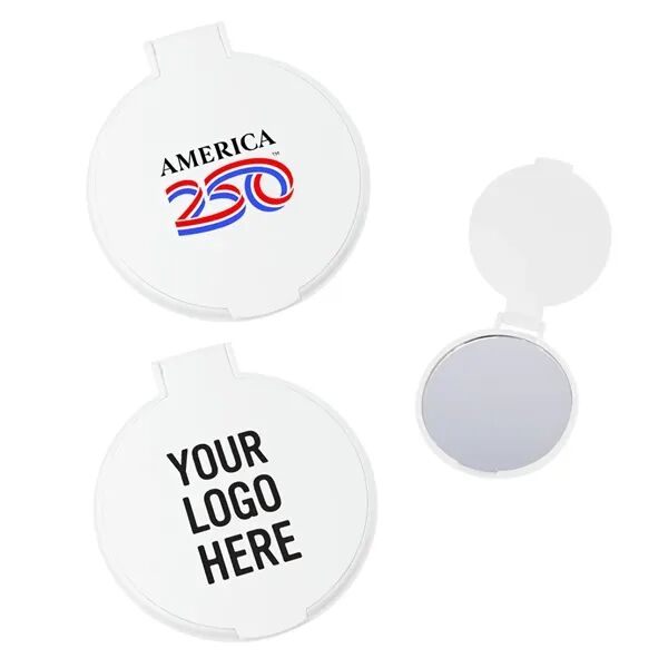 Main Product Image for Custom Printed America250 Compact Mirror