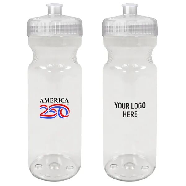 Main Product Image for Custom Printed America250 Poly-Clear(TM) Fitness Bottle 28 Oz