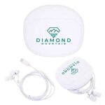 Buy Custom Printed Opus USB-C Wired Earbuds with Silicone Pouch