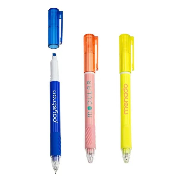 Main Product Image for Custom Skywriter Combo Recycled Plastic Ball Pen & Highlighter