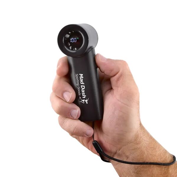 Main Product Image for Custom Printed Recycled 5-Speed Rechargeable Handheld Fan
