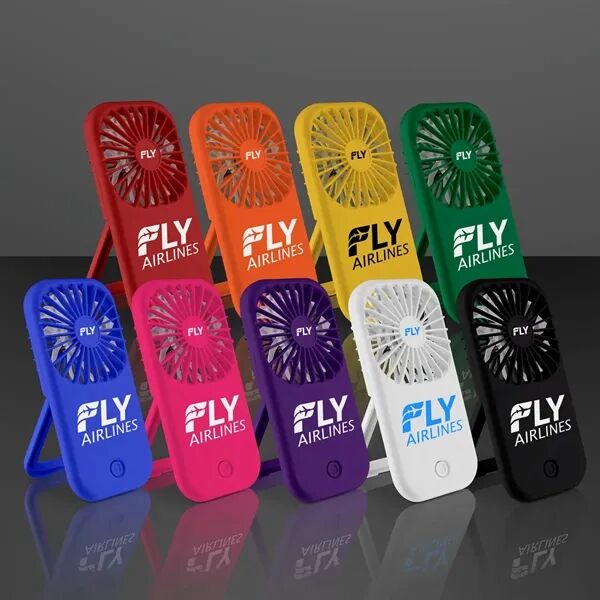 Main Product Image for Custom Logo Fan with Kickstand