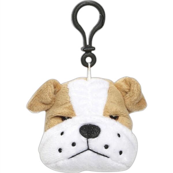 Main Product Image for Bulldog School Mascot Backpack Clip
