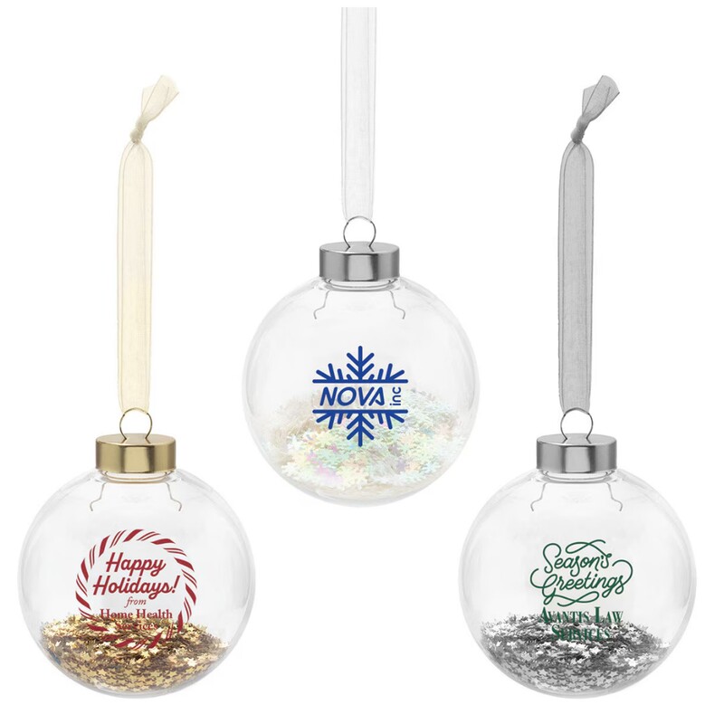 Main Product Image for Branded Shimmer Fill Ornament