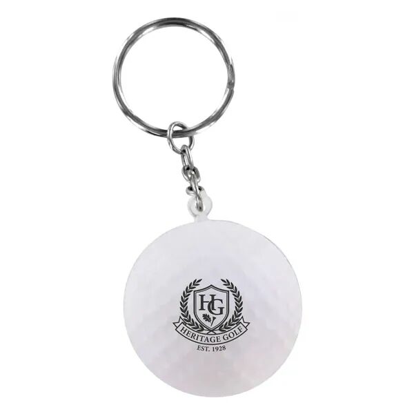 Main Product Image for Branded Golf Ball Stress Reliever Keychain