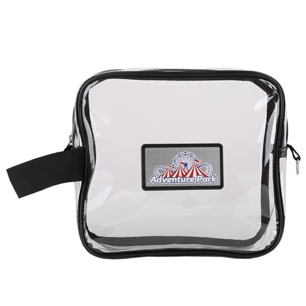 Main Product Image for Custom Printed Clear Crossbody Bag