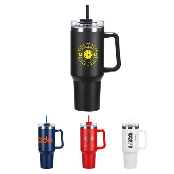 Main Product Image for Branded Maverick Vacuum Insulated Stainless Steel Mug 40 oz 