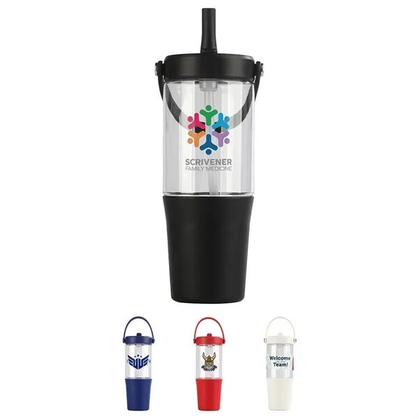 Main Product Image for Branded Harbor Recycled Tumbler with Straw 40 Oz