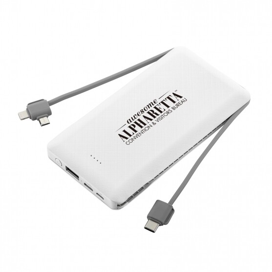Main Product Image for Branded 3-in-1 Built-in Cables Power Bank