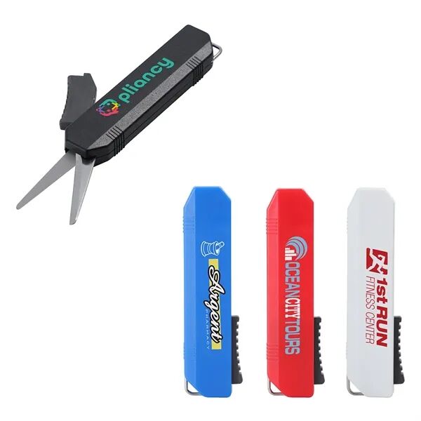 Main Product Image for Custom Printed Slim Trim Folding Travel Scissors