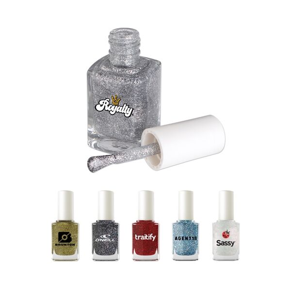 Main Product Image for 0.5 Oz Glitter Nail Polish