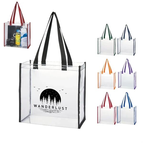 Main Product Image for Custom Printed Clear EVA Tote Bag