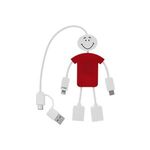 Design this item in White with Red